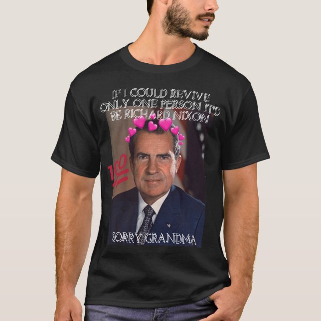 Camiseta Reactivar Richard Nixon tan pronto como sea posibl (Anverso)