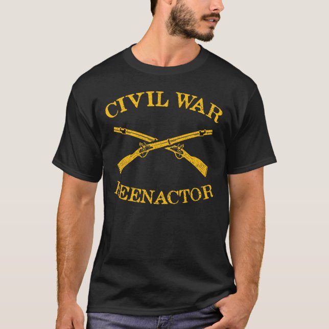 Camiseta Reactor de la guerra civil - recreación de la guer (Anverso)