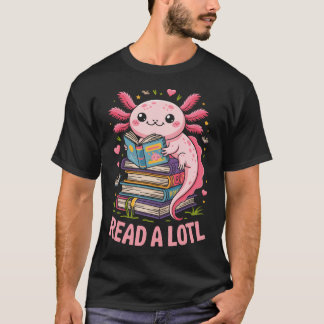 Camiseta Read A Lotl Axolotl Books
