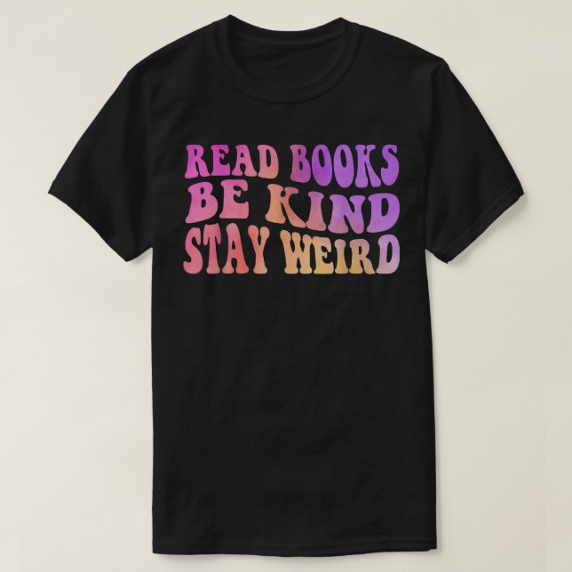 Camiseta Read Books (Diseño del anverso)