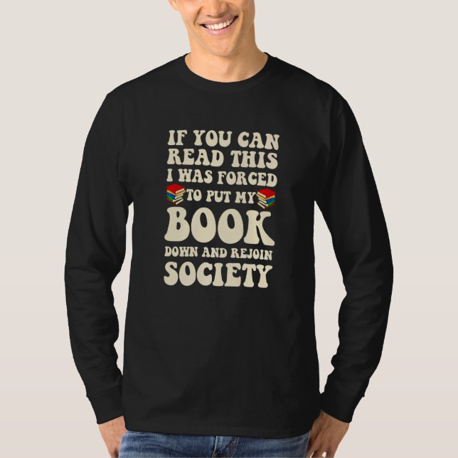 Camiseta Read Books  For Men Women Bookworm Bookaholic (Anverso)