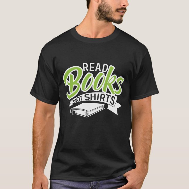 Camiseta Read books not s friends (Anverso)
