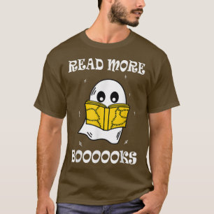 Camiseta Read more boooooks Cute Ghost Read more boooooks H