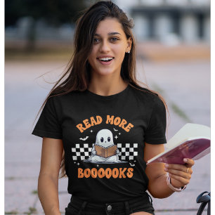 Camiseta Read More Boooooks Funny Halloween 