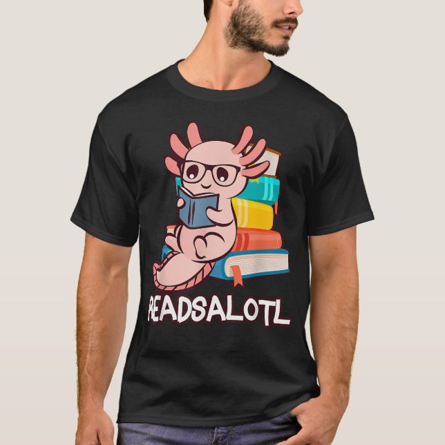 Camiseta Readalotl (Anverso)