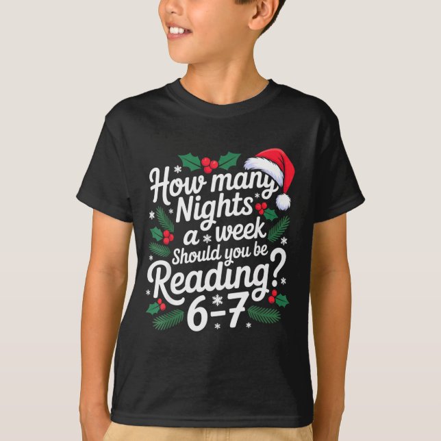 Camiseta Reading 67 Meme Englieacher Funny 67 Christmas  (Anverso)
