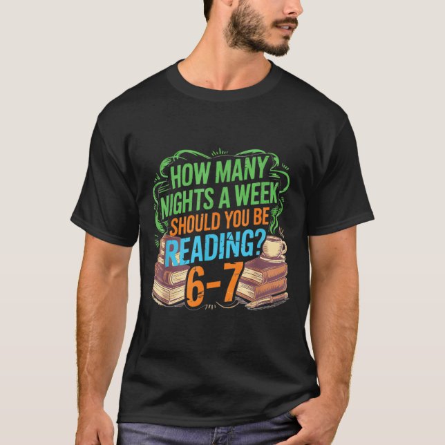 Camiseta Reading 67 Meme Englieacher Funny 67 Librarian  (Anverso)