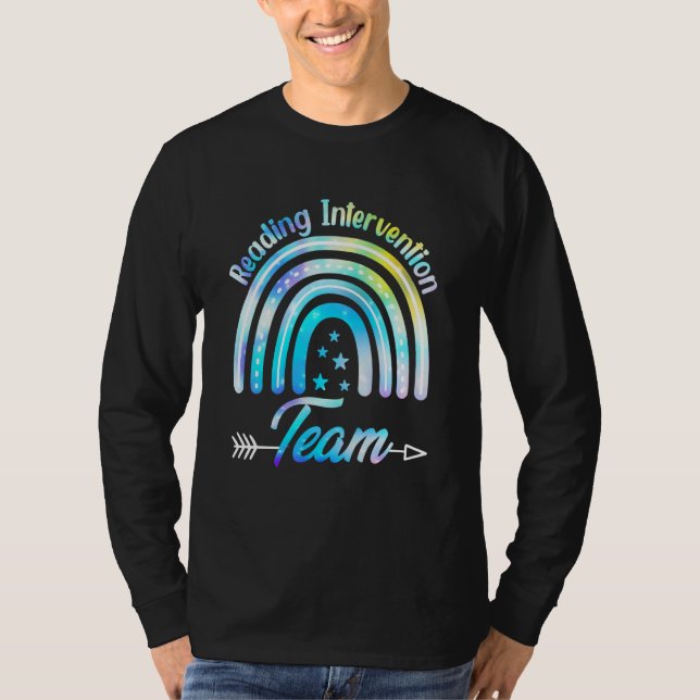 Camiseta Reading Intervention Team Science Of Reading Teach (Anverso)