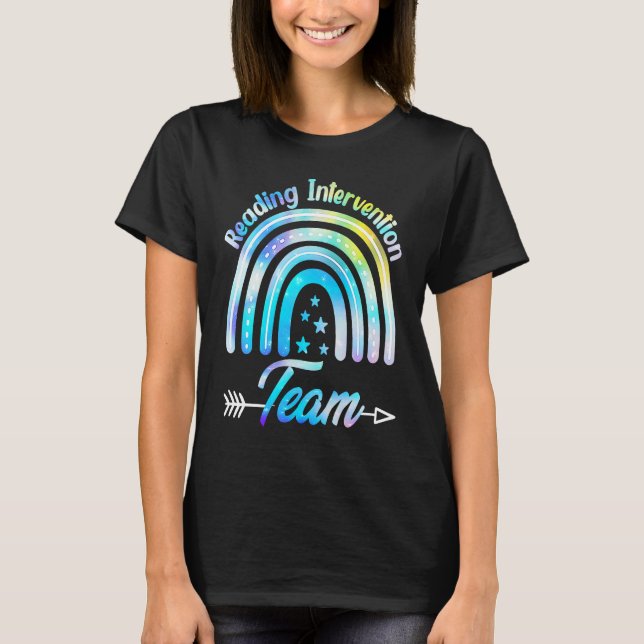 Camiseta Reading Intervention Team Science Of Reading Teach (Anverso)