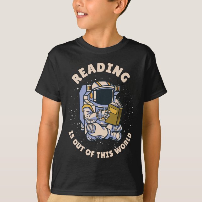 Camiseta Reading Is Out Of This World (Anverso)