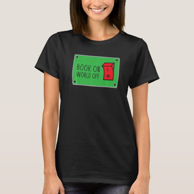 Camiseta Reading  Library Women Bookworm (Anverso)
