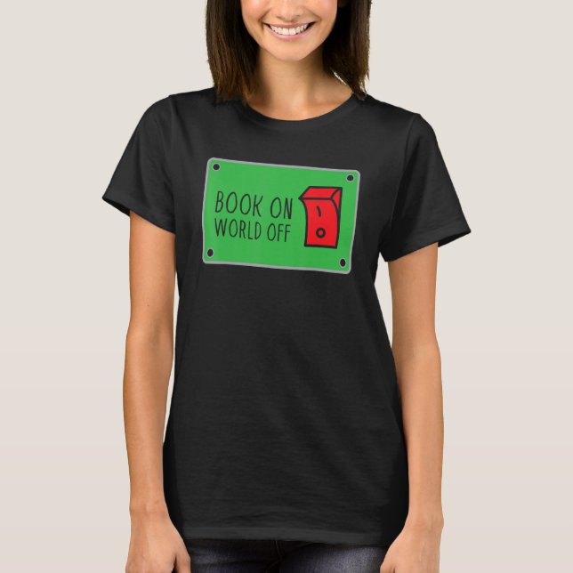 Camiseta Reading   Library Women Bookworm (Anverso)