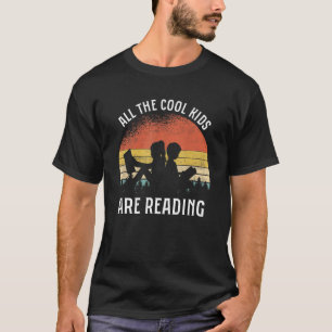 Camiseta Reading Teacher All The Cool Kids Are Reading Book