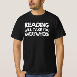 Camiseta Reading Will Take You Everywhere