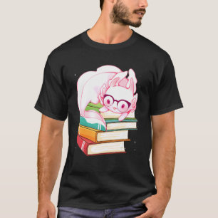 Camiseta Readsolotl Read Book Axolotl Reading Fish Books Li