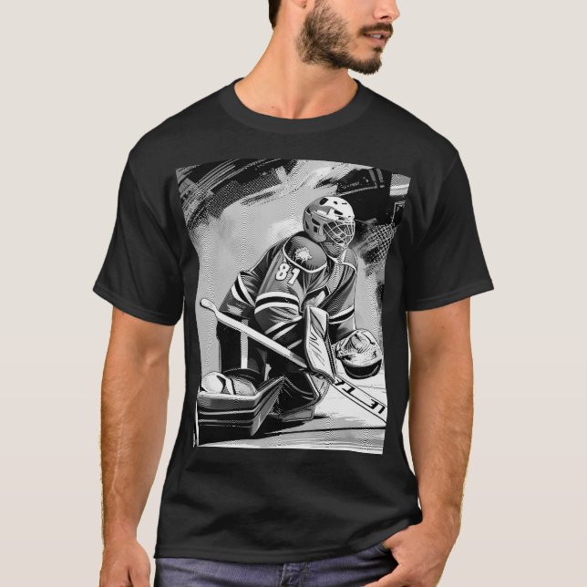 Camiseta Ready For Anything - Ice Hockey Goalie (Anverso)