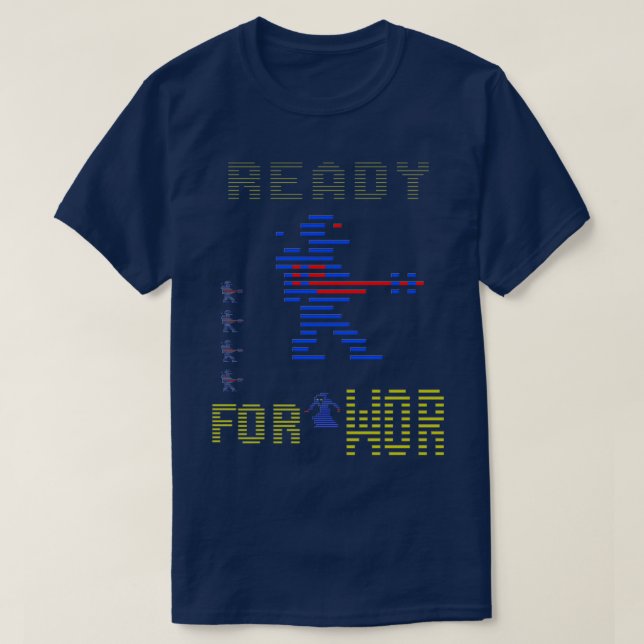 Camiseta Ready For Wor (Diseño del anverso)