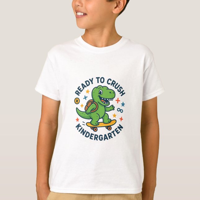 Camiseta Ready to Crush Kindergarten Kids T-Shirt (Anverso)