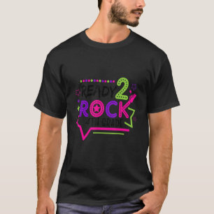 Camiseta Ready To Rock 4th Grade Back To School Teacher Stu