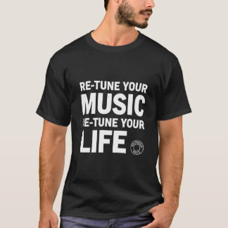 Camiseta Reafinar Música Reafinar Vida Frecuencia Solfeggio