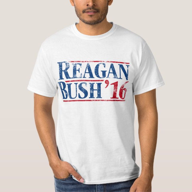 Camiseta Reagan apenado - Bush' 16 (Anverso)