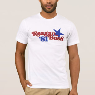 Camiseta Reagan Bush 1981