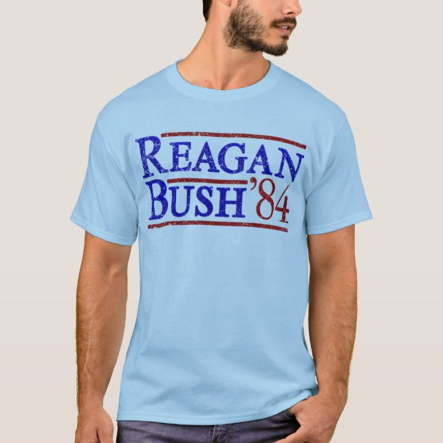 Camiseta Reagan Bush '84 (Anverso)