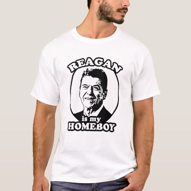 CAMISETA REAGAN ES MI HOMEBOY (Anverso)