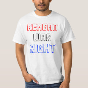 CAMISETA REAGAN TENÍA RAZÓN