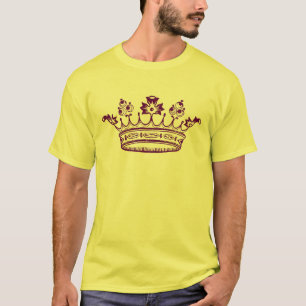 Camiseta Real Corona Púrpura
