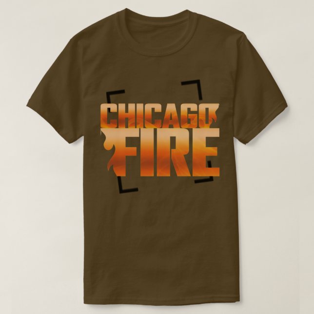 Camiseta real de incendios de chicago (Diseño del anverso)