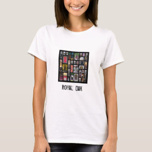 Camiseta real de la puerta de las señoras del
