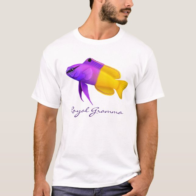 Camiseta real de los pescados del filón de Gramma (Anverso)