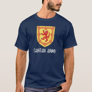 Camiseta real del ejército de Escocia Tartán