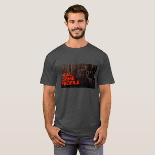 Camiseta real del perfil del crimen