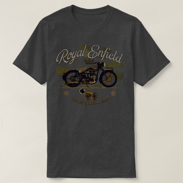 Camiseta Real Enfield hecho como un (Diseño del anverso)