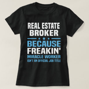 Camiseta Real Estate Broker