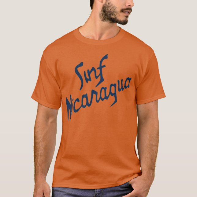 Camiseta Real Genius - Surf Nicaragua (Anverso)