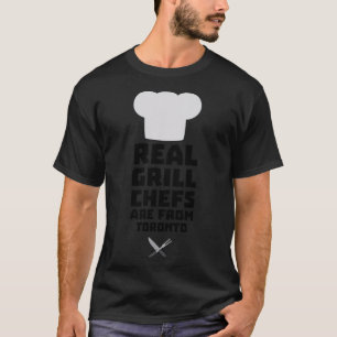Camiseta Real Grill Chefs are from Toronto pirate birthday 