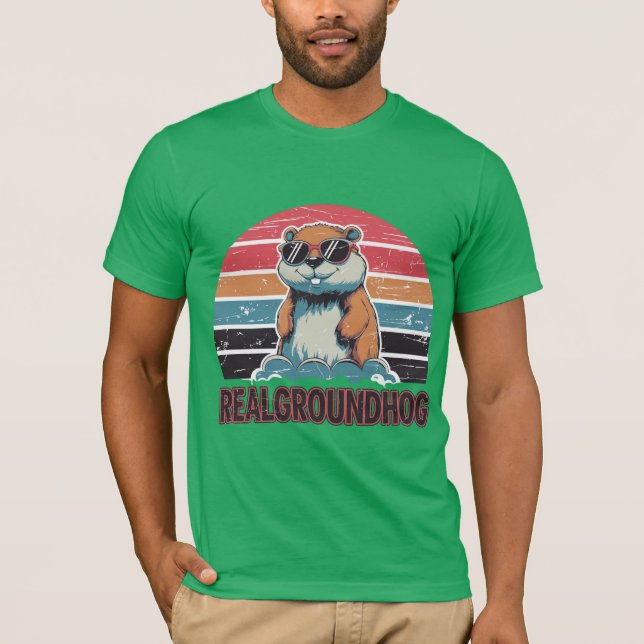 Camiseta Real Groundhog (Anverso)