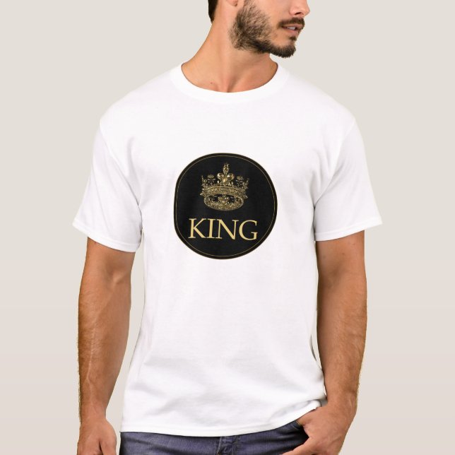 Camiseta Real Imperio del Rey y Corona (Anverso)