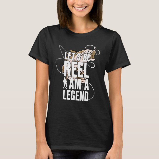 Camiseta Real Leyenda Pescador Angler (Anverso)