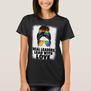 Camiseta Real Líder Con Amor Los Verdaderos Líderes Con