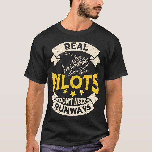 Camiseta Real Lots Dont Need Runways Long Sleeve  (Anverso)