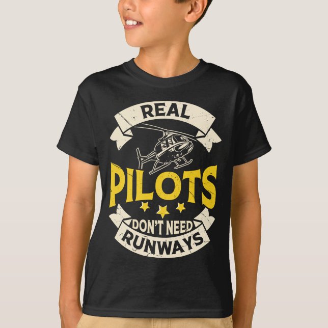 Camiseta Real Lots Dont Need Runways Long Sleeve  (Anverso)
