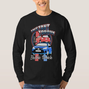 Camiseta Real Men conduce el coche eléctrico E-Car Plug-In