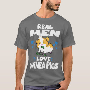 Camiseta Real Men Love Guinea Pigs Cute Guinea Pig Premium 
