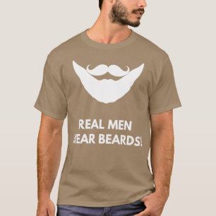 Camiseta Real Men Wear Beards Beard Fan 4