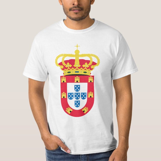 Camiseta ¡Real, real, real! Viva Portugal (Anverso)