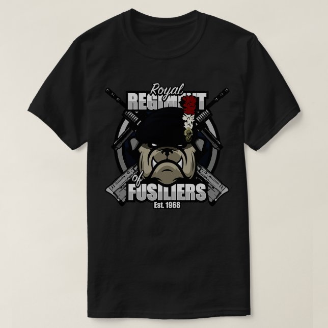 Camiseta Real Regimiento de los Fusileros 3 (Diseño del anverso)